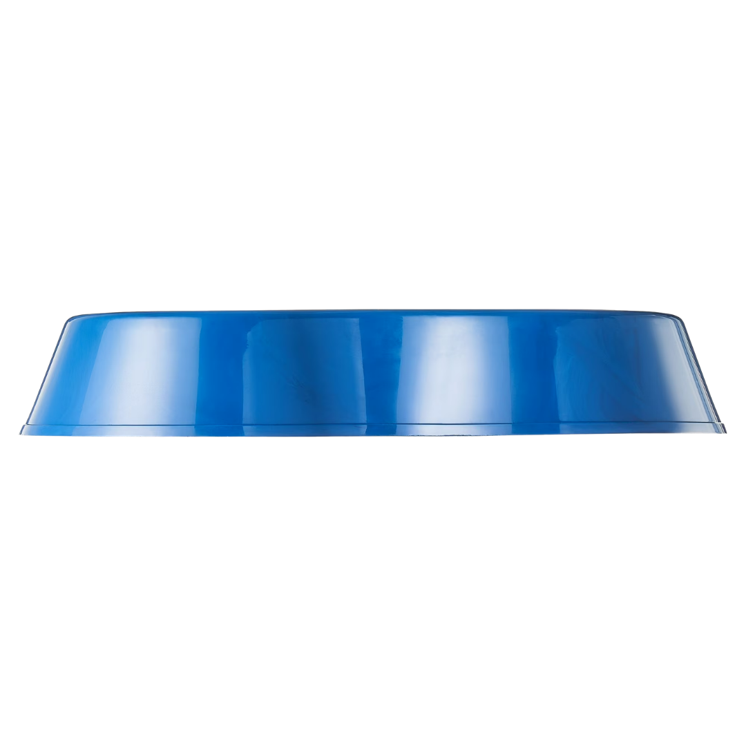 Petsha Double Dog Feed and Water Bowl, Blue, 6.25 Cup Capacity