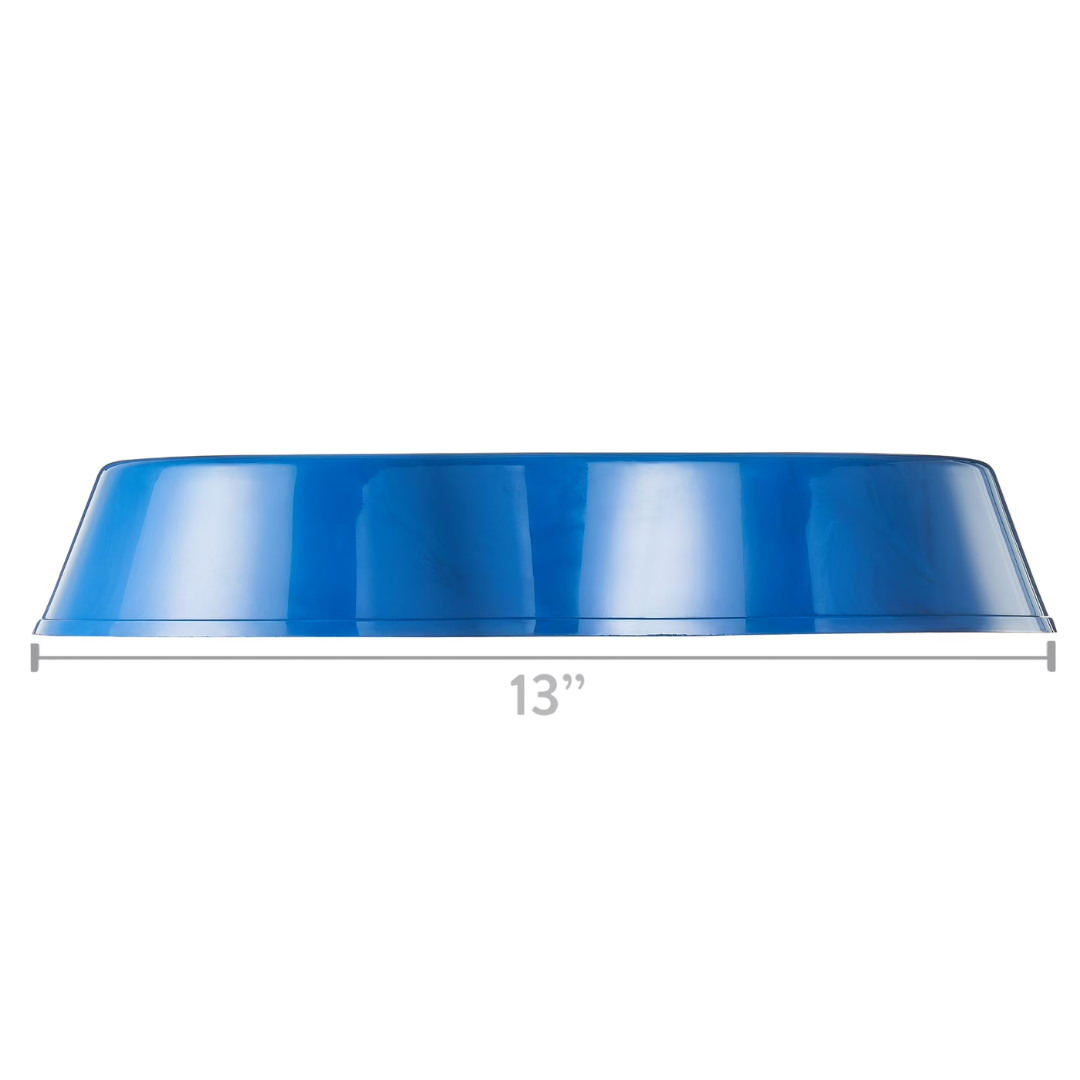 Petsha Double Dog Feed and Water Bowl, Blue, 6.25 Cup Capacity